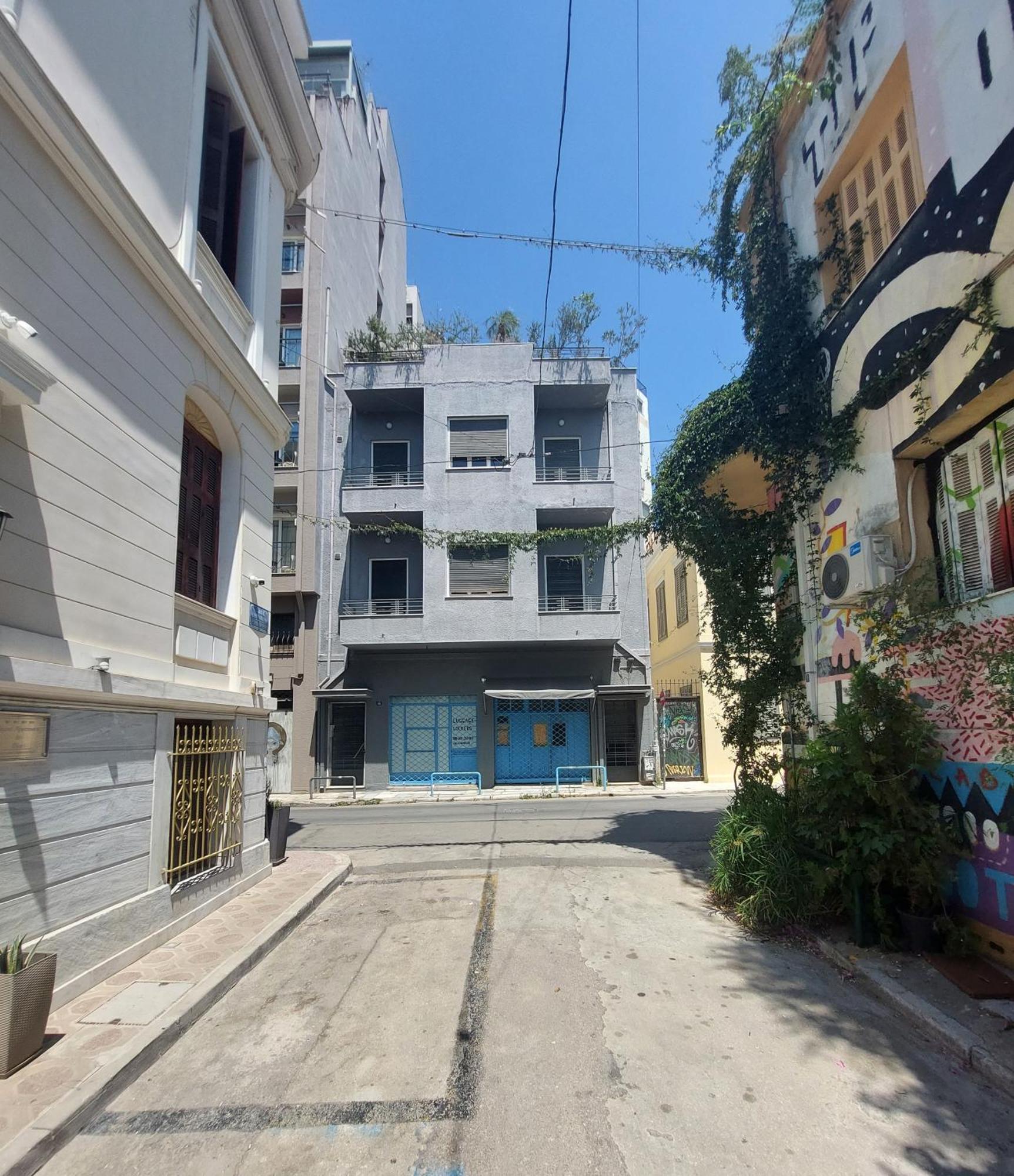 Ferienwohnung Bauhaus Building With Green Roof Top Terrace - Ep16 Athen Exterior foto